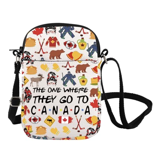 FOTAP Canada Crossbody Bag Canada Canadian Gift Canada Pride Gift Canada Trip Shoulder Bag Canada Messenger Bag For Tourist