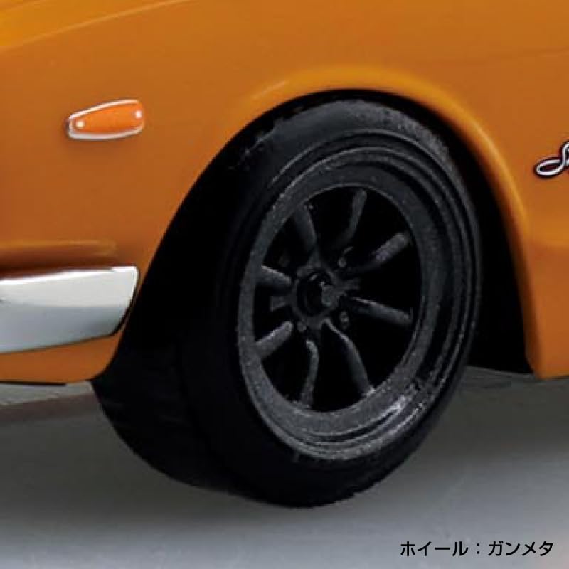 Aoshima Easy Plastic Snap Kit, Nissan C10 Skyline 2000GT-R, 1:32 miniatura 4