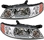 Headlights Headlamps Pair Set for 00-01 Nissan Altima