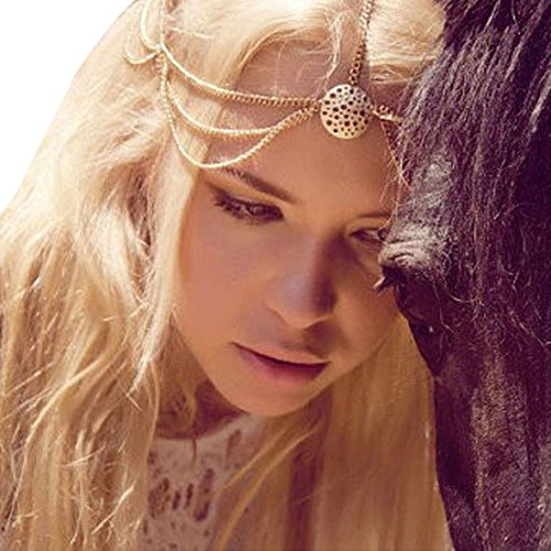 Changeshopping(TM) Fashion Women Tassels Head Chain Jewelry Headband Party Headpiece Hair Band