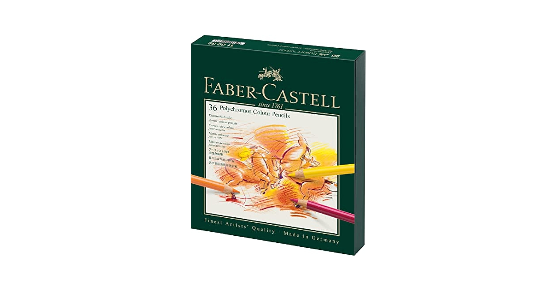 Faber-Castell POLYCHROMOS 36色セット Amazon.com: Faber-Castell Polychromos 36 Pencil Studio Set