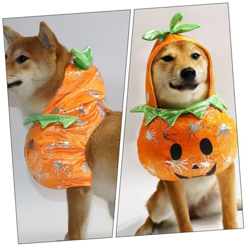 Disfraz de Calabaza para Perros y Gatos, Talla Pequeña miniatura 4