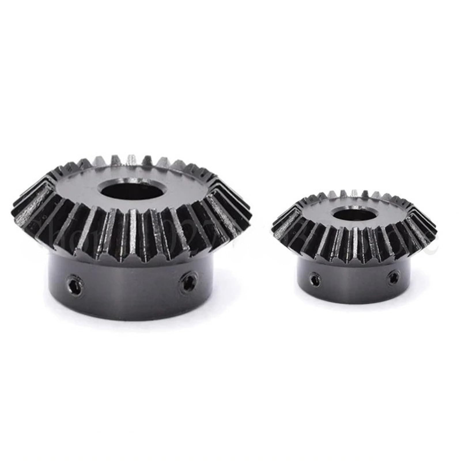 Engrenage conique 1:2, module 1,5, 15 dents/20 dents, alésage en acier 45#, 5-20 mm, 1 pièce(19mm,15 Teeth)