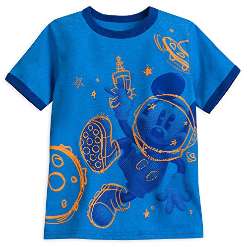 Disney Mickey Mouse Ringer T-Shirt for Boys Multi
