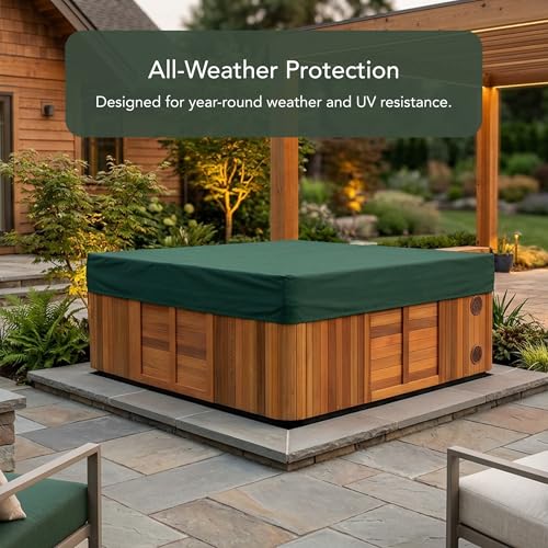 Cobertor Cuadrado para Jacuzzi Covermates 84x84x14 cm miniatura 4