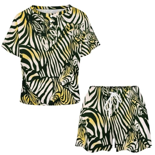 Pyjama femme cheval manches courtes idéal pour vos soirées cocooning