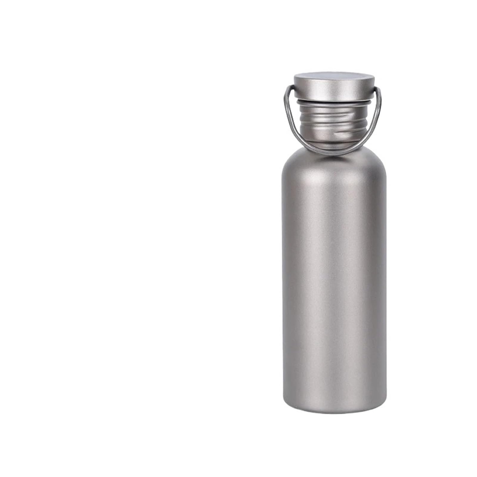 Bouteille d'eau en titane de 600 ml et 750 ml - Fournitures de camping - Tourisme - Sports - Cyclisme - Randonnée - Camping - Bouteille d'eau (600 ml)