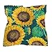 ducanll Oil Painting Style Fashion Silk-Like Bandanas Unisex Sunflower Head Wrap Square Scarf Wristband for Bachelorette Party Dresses Wedding Party - 18