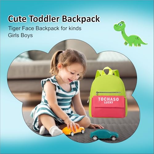 Image of Tinytot 15 inch Cute Backpack for Kids Girls Boys Toddler Backpack Preschool Nursery Play School Travel Bag for 5 to 8 Year Child - Mini Size
