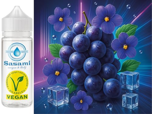Violet Grape Ice - Violeta Uva Ice Aroma Concentrado - Vegano - Sasami - 10ml