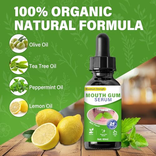 Image of Gum Restore Drops, Natural Oral Care Serum for Gum & Bad Breath Freshening
