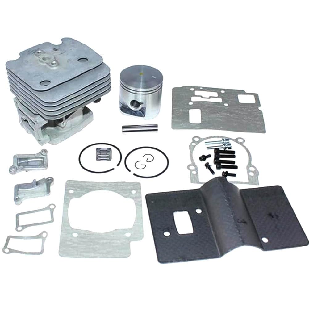 Kit de pistón de cilindro para EBZ8550 y EBZ8550RH para kit de repuesto de cilindro soplador de hojas, compatible con OEM, aluminio mecanizado de precisión