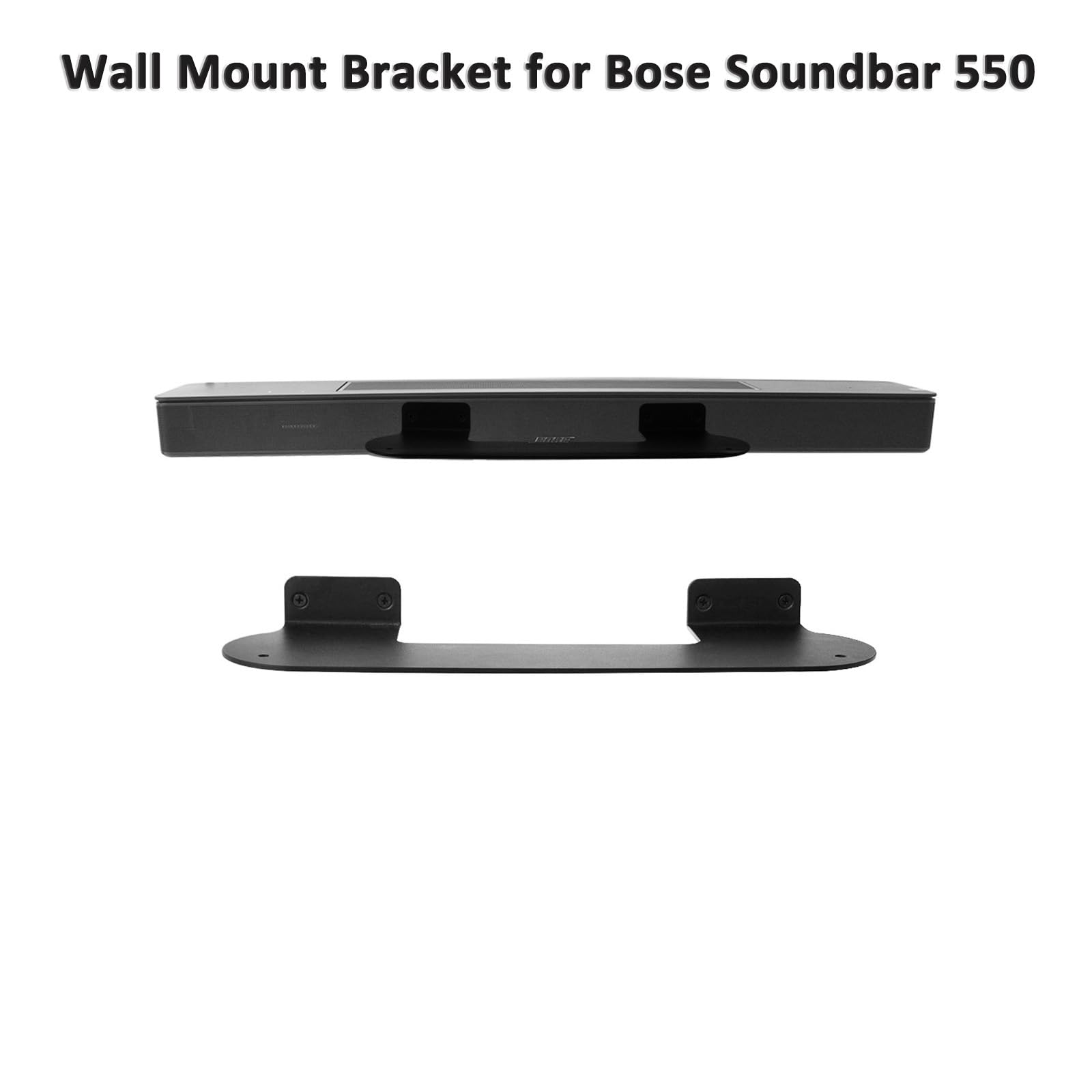 Uchwyt ścienny do Bose Soundbar 550, domowa rozrywka pod telewizorem Smart Speaker 550 zestaw do montażu na ścianie
