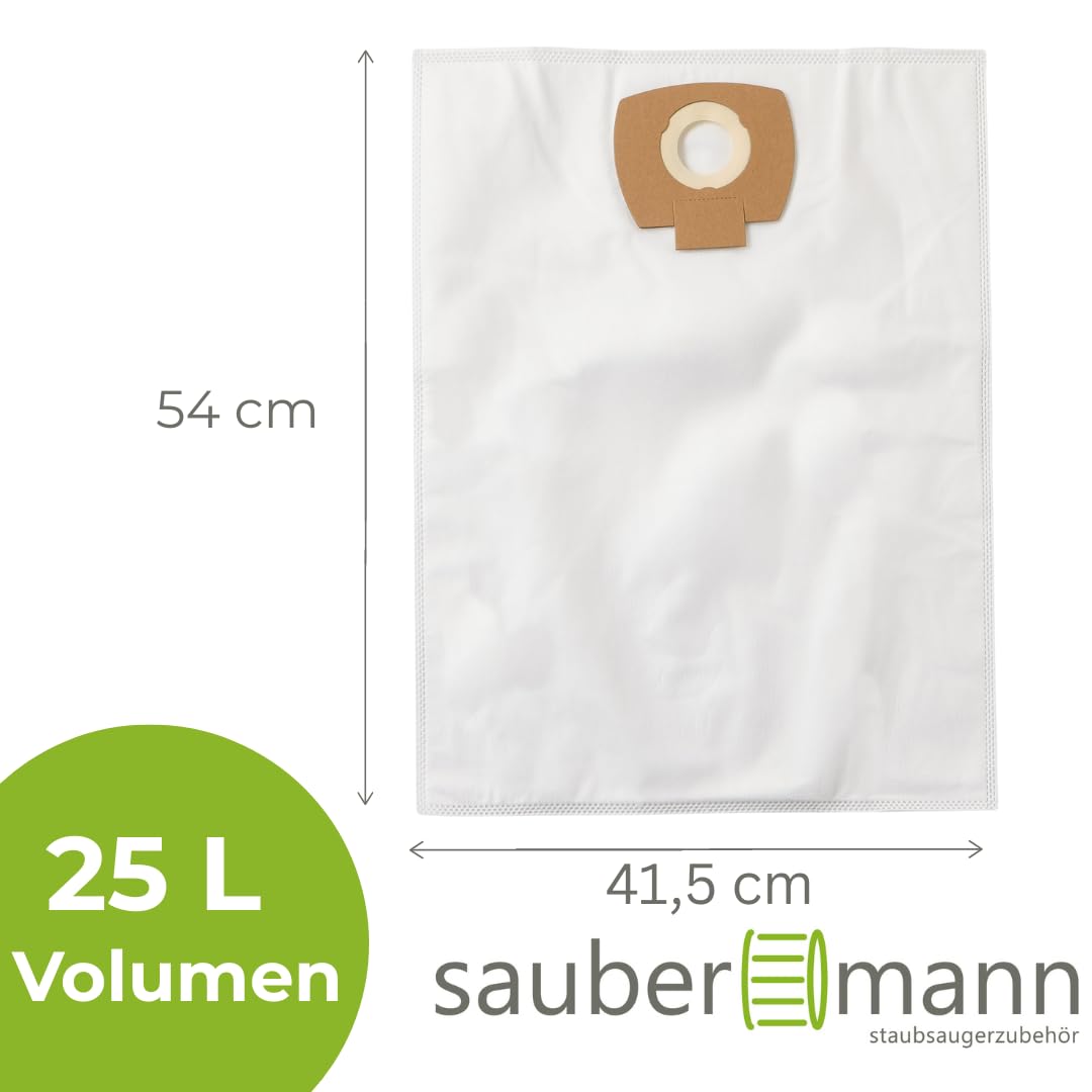 50x Premium Vlies Staubsaugerbeutel kompatibel mit Eibenstock SS 1400, SS 1401 L – Extra Reißfest & Hochleistungs-Filtration, 3-lagiges Mikrovlies