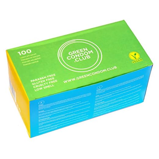 Green Condom Club Preservativos Veganos 100Ud 400 g