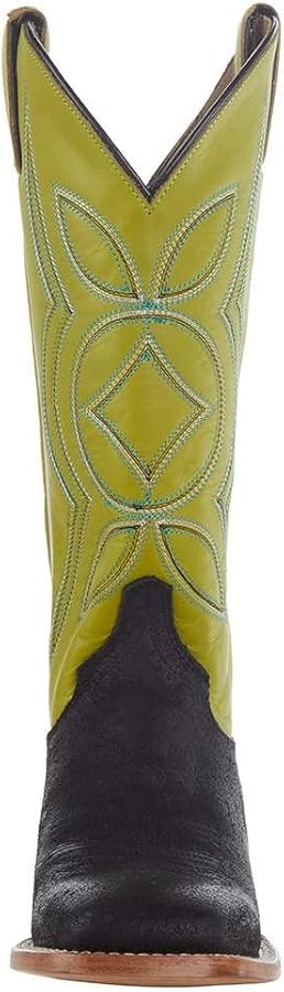 Amazon.com | Justin Boots Women's Minick Dusk Black 13` Green Top