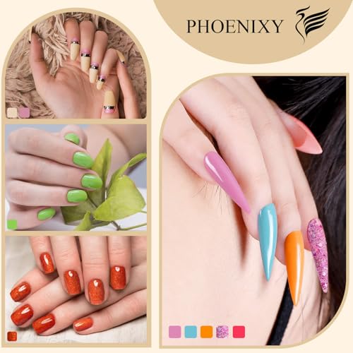 Gel Nail Polish Kit with UV Light for Women