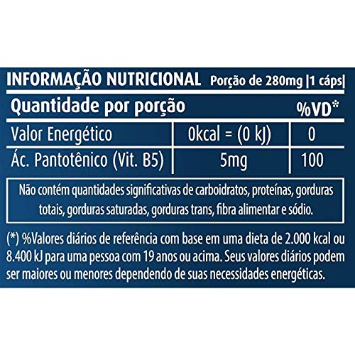 Kit 3 Vitamina B5 Apisnutri 60 cápsulas