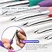9PCS Ergonomic Crochet Hooks Set by Flickzo – Aluminum Crochet Hook Set with Soft Silicone Handles (2-6mm), Crochet Kit for Beginners with Crochet Tools & Knitting Accessories