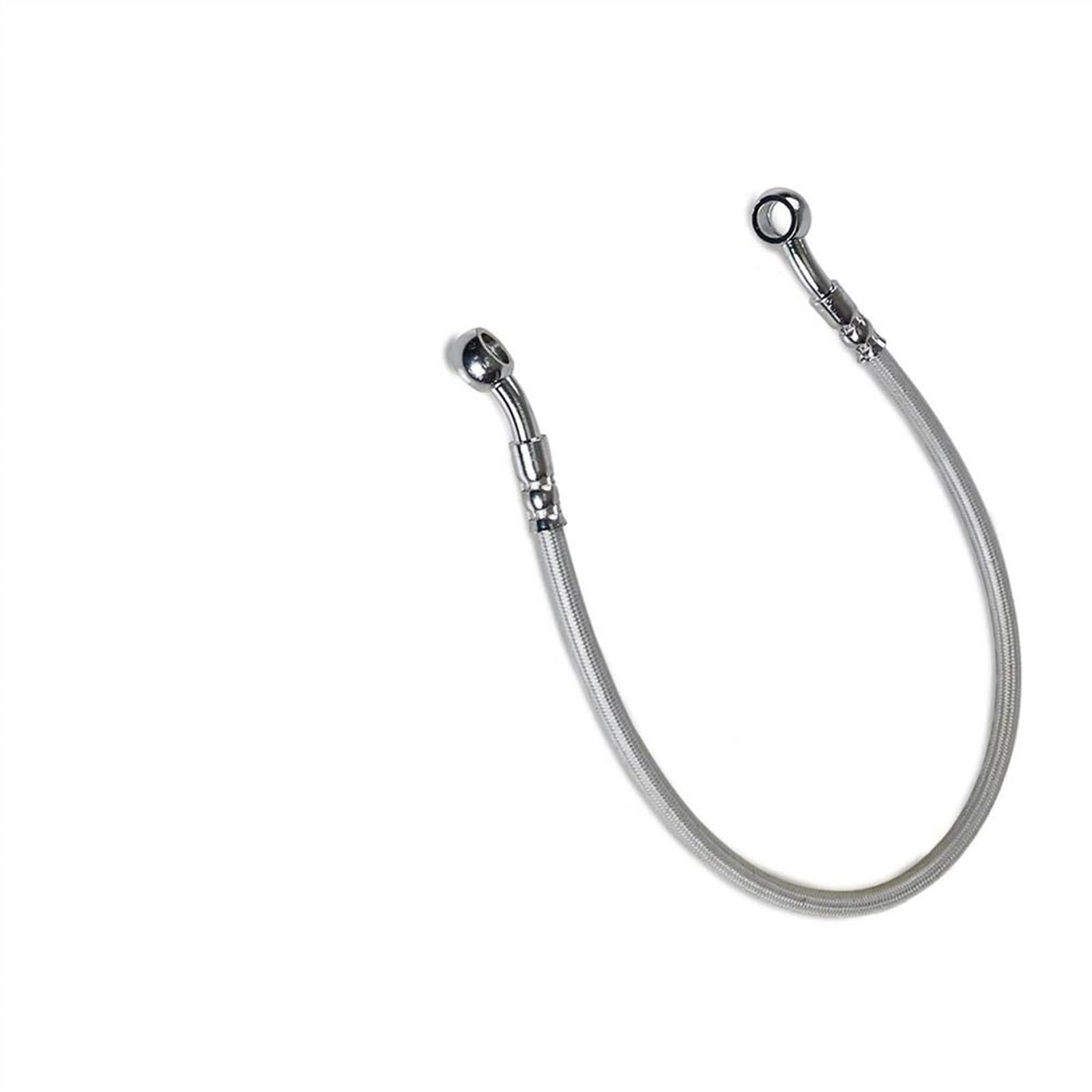 Ksxzw Silver Motorbike Part Universal Motorcycle Brake Oil Hose Line 45Cm