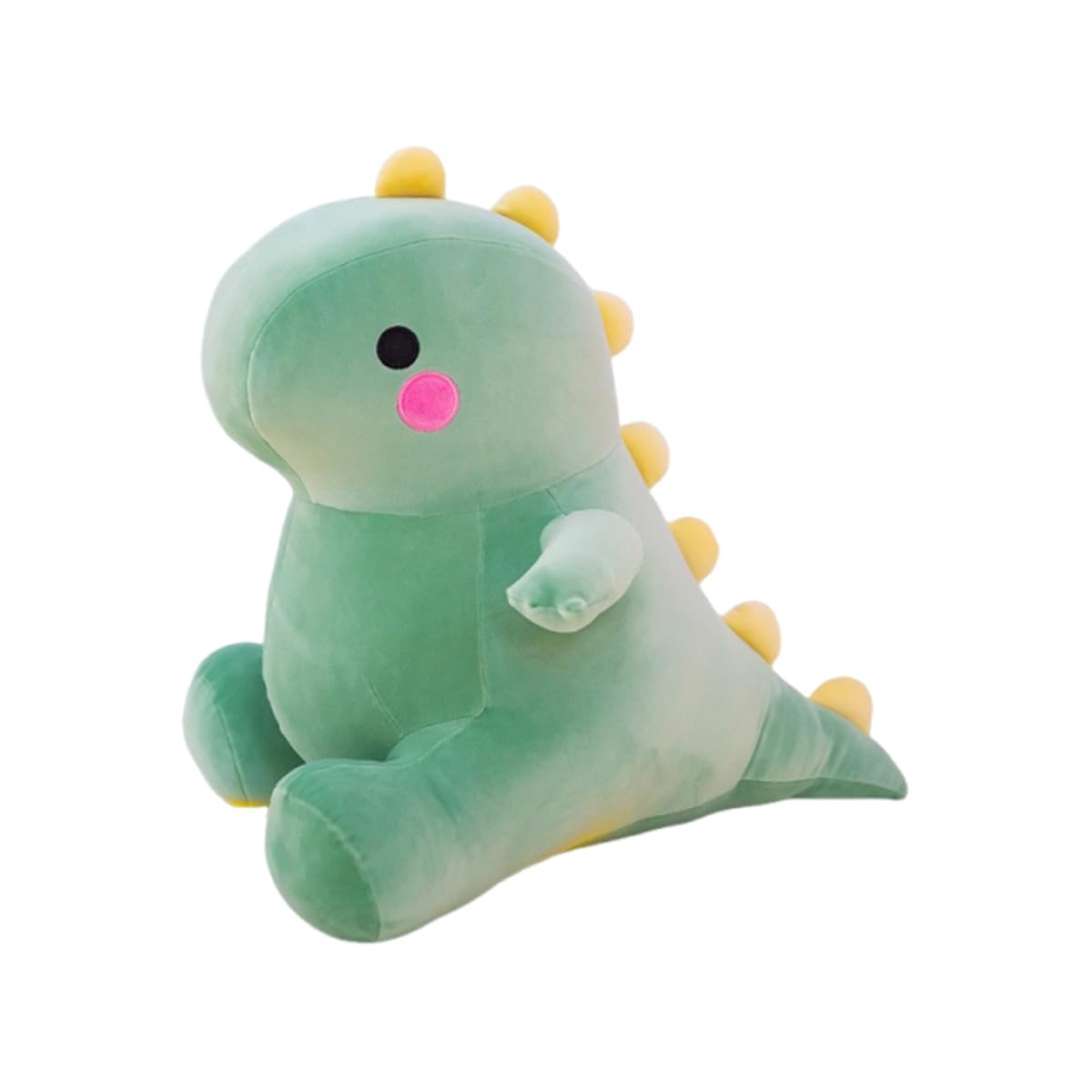 HAUZMLL Dinosaur Plush Toy, Green Tyrannosaurus Rex Stuffed Animal Plush Doll, Cute T-Rex Plushies, Cozy Comfort Companion for Adults, Ideal Stress Relief & Gift Choice
