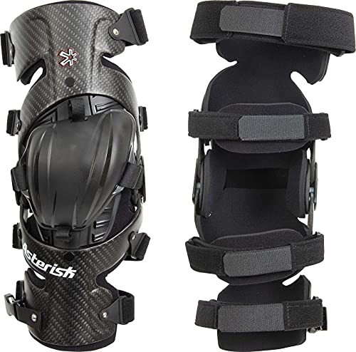 Asterisk Carbon Cell 1 Knee Braces-XL