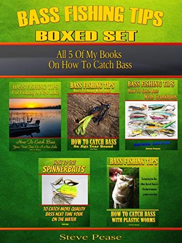 Bass Fishing Tips Boxed Set: All 5 of my books on how to catch bass