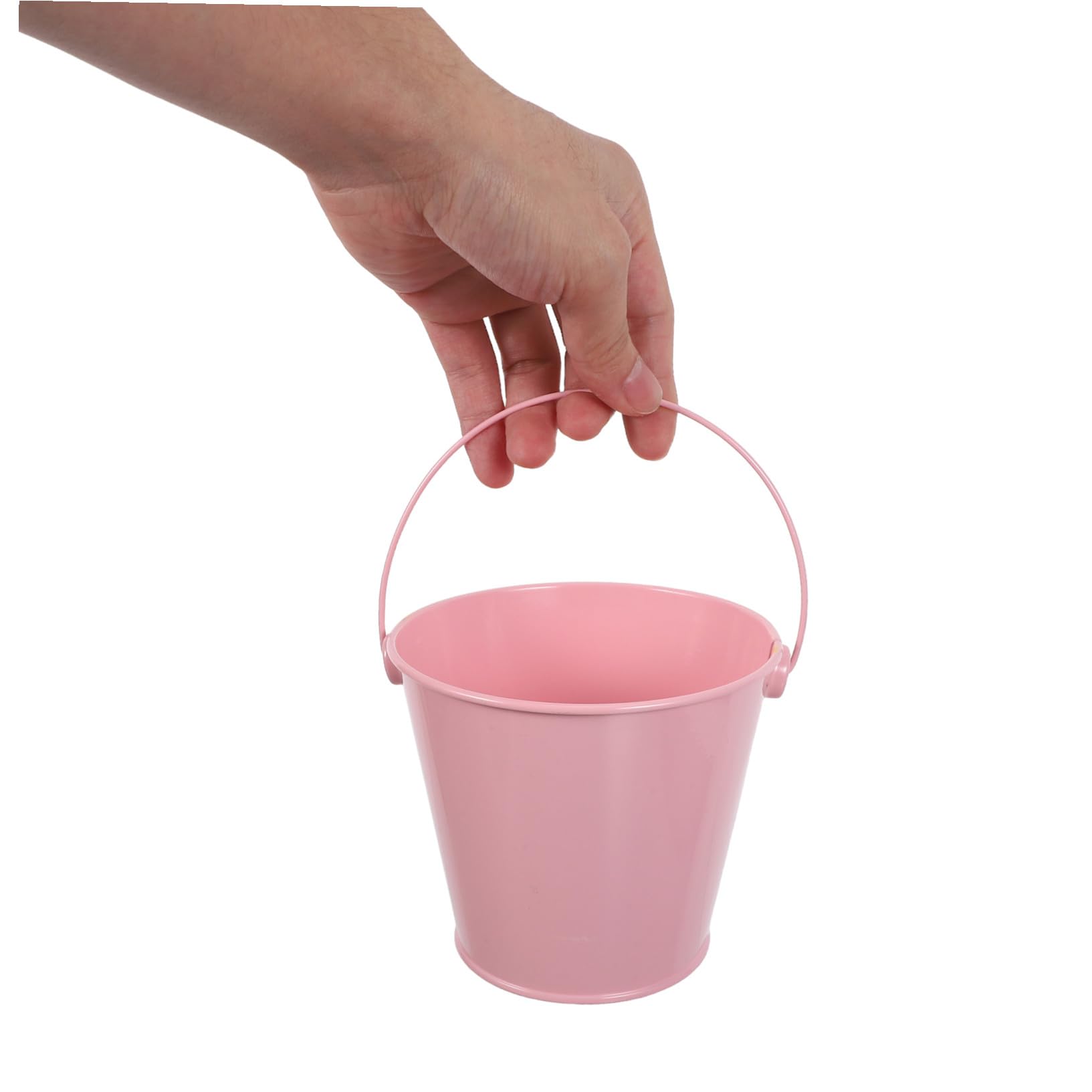 Sewroro 5piezas Portalápices de Hierro Portátil Organizador de Escritorio para Oficina Aula Vaso de Metal para Bolígrafos Almacenamiento de Brochas de Maquillaje