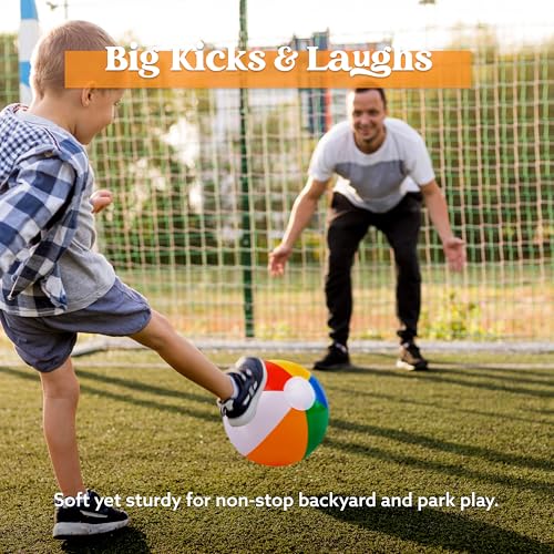 rainbow beach balls12 pack 123939 inflatable swimming pool toys for summer water games kids birthday party supplies combo set include inflatable beach balls