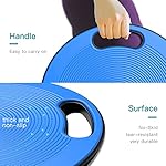 EVERYMILE Wobble Balance Board, Exercise Balance Stability Trainer Portable Balance Board with Handle for Workout Core Trainer Physical Therapy & Gym No-Skid Surface - Image 2