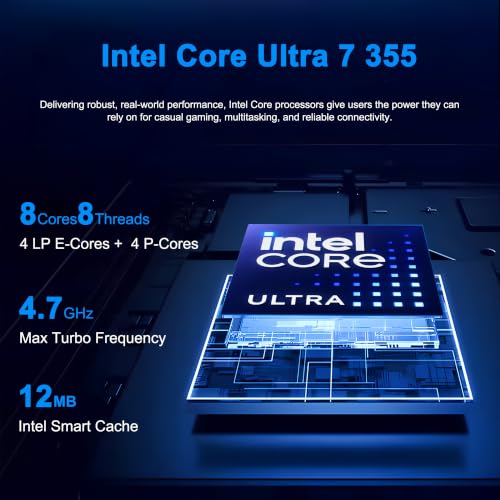 Image of Dell 24 AIO Desktop 23.8 inch FHD Touchscreen Intel 8-core Ultra 7 355 (49 AI Tops) 32GB RAM 2TB SSD Wi-Fi7 for Creator Designer Business Professional Win11Pro