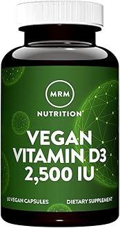 Nutrition, Vegan Vitamin D3, 2,500 IU, 60 Vegan Capsules