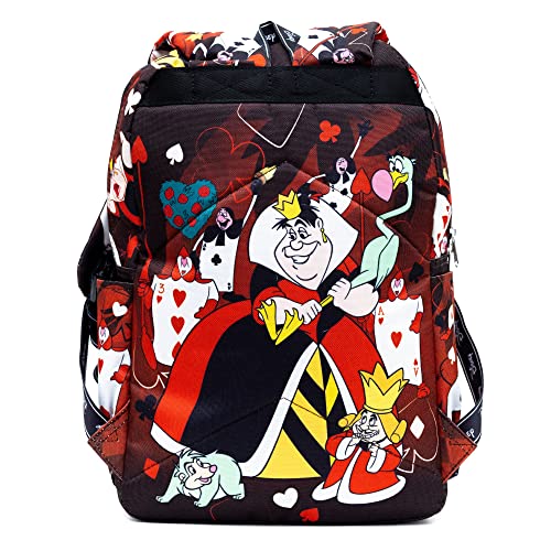 Wondapop Disney Alice in Wonderland Queen of Hearts 17" Full Size Nylon Backpack4
