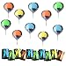 Herefun 10 Piezas Juguetes de Paracaídas Set, Mano Que Lanza el Juguete del Paracaidista, Mini Paracaidista de Juguetes al Aire Libre para Niños Regalo Fiesta Cumpleaños (A)
