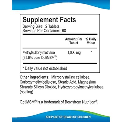 Buy Kala Health Msmpure Tablets 1 Count 1000 Mg Per Tablet Pure Msm Organic Sulfur Supplement Made In Usa Online In Hungary B07ct6jz47