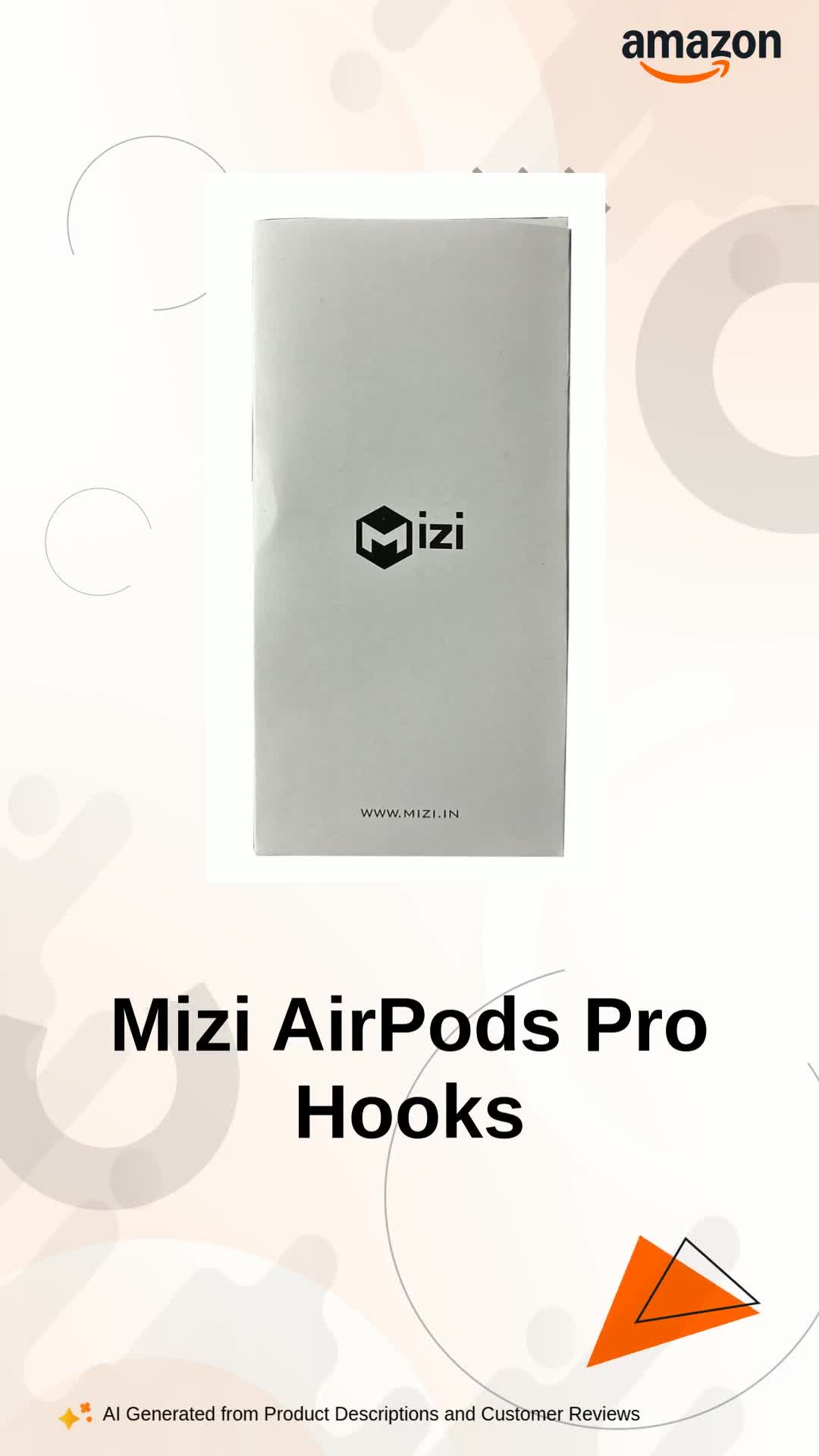 Mizi [2 Pair] Air Pods Pro 2nd Generation 2022/2023 Release Ear