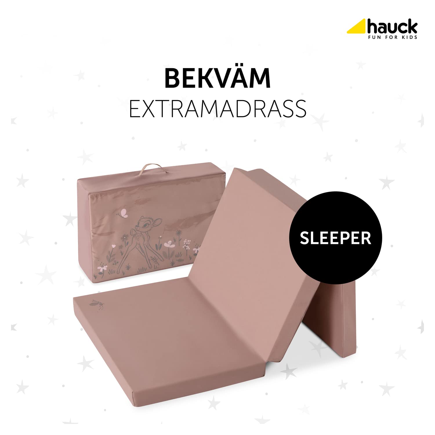 HAUCK Dream Sleeper Matelas pour lit de voyage (120 cm x 60 cm