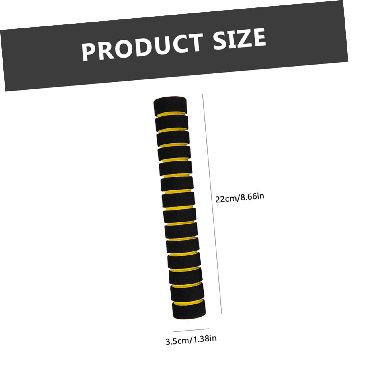 HANABASS 4 Pair Neoprene Kayak Paddle Grips Non-Slip Sponge Grip Covers for Kayak Paddle