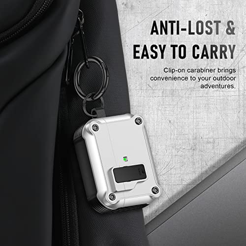 Image of Compatible with Airpods Pro 3 Case(2025),for Airpods Pro 3rd Generation Cases Cover with Keychain Cleaner Kit Soft Silicone Shockproof Cover for Women Men