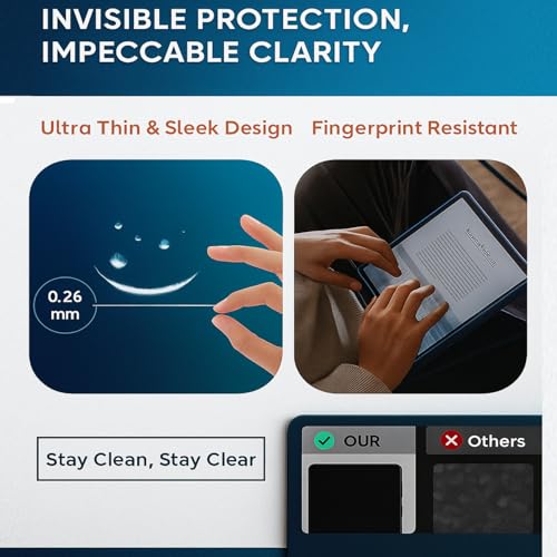 Image of Screen Protector for Samsung Galaxy Tab S10 Lite 10.9 inch Tablet, Tempered Glass Screen Protector for Samsung Galaxy Tab S10 Lite 10.9 inch (Anti Scratch, FingerPrint, SmudgeProof) [1 Pack]