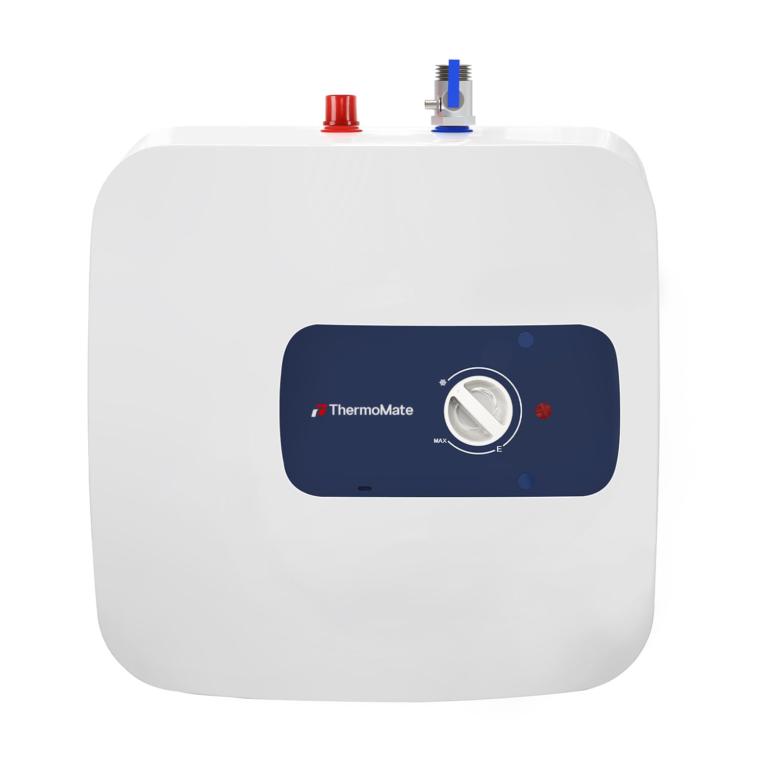 ThermoMate Scaldabagno Elettrico 30 Litri, 2000W, Sottolavello | Elettrico Boiler Compatto e poco ingombrante, Risparmio, Con spina a 230V, plug e giocare