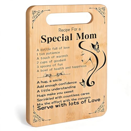 Personalized Bamboo Cutting Board for Mom