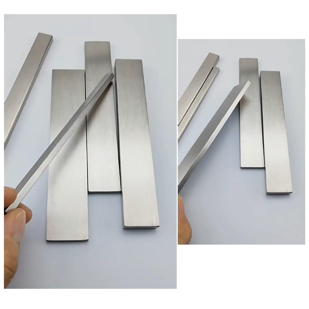 Barra Piatta In Acciaio Inox 304 - 5x40x100mm Per Fai Da Te E Industria - Foto 3