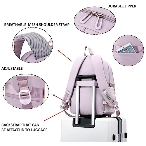 Kawaii Backpack with Cute Design Elements Durable with Multiple Compartments (Blue)3