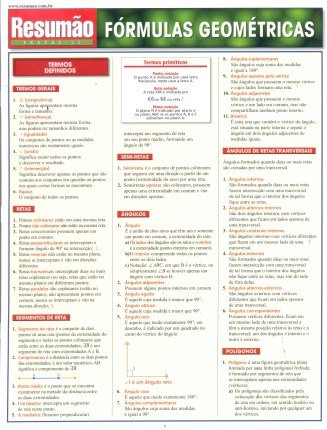 Fórmulas geométricas: Fórmulas geométricas: - Imagem 2