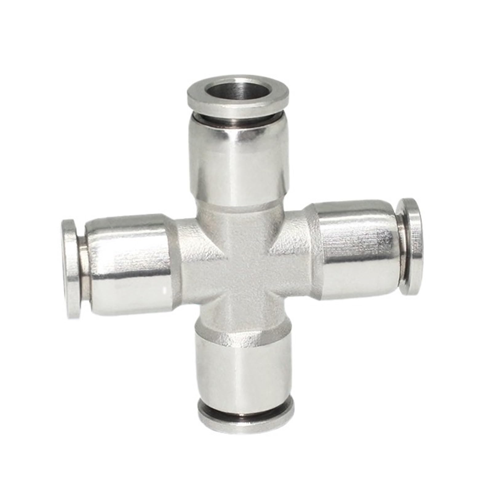 Connecteur pneumatique PM inox anti-fuite pour circuits haute pression
