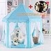 Produktbild MYMM Kinderzelt, kinderspielzelt,Prinzessin Castle Spielzelt, Kinder Nook Zelte für Indoor & Outdoor Use, Tragetasche, Baby Geburtstagsgeschenk, Für Kinder im Alter unter 10 Jahren (Kinderzelt, Blau)