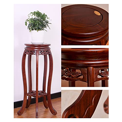lekbakken voor plantenpotten Houten Kruk Display Stand Ronde Decoratieve Bloem Plank Bonsai Rack Tuin Plant Pot Riser… - Afbeelding 6