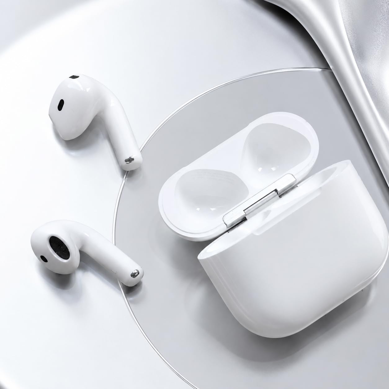 ORIONIS Wireless Bluetooth Compatibale with AirPods 4 (ANC) 5.3