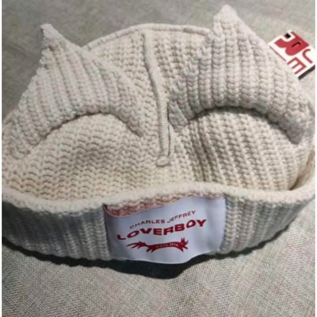 Amazon | Charles Jeffrey Loverboy 猫耳 ニット帽 | アニメ・萌え